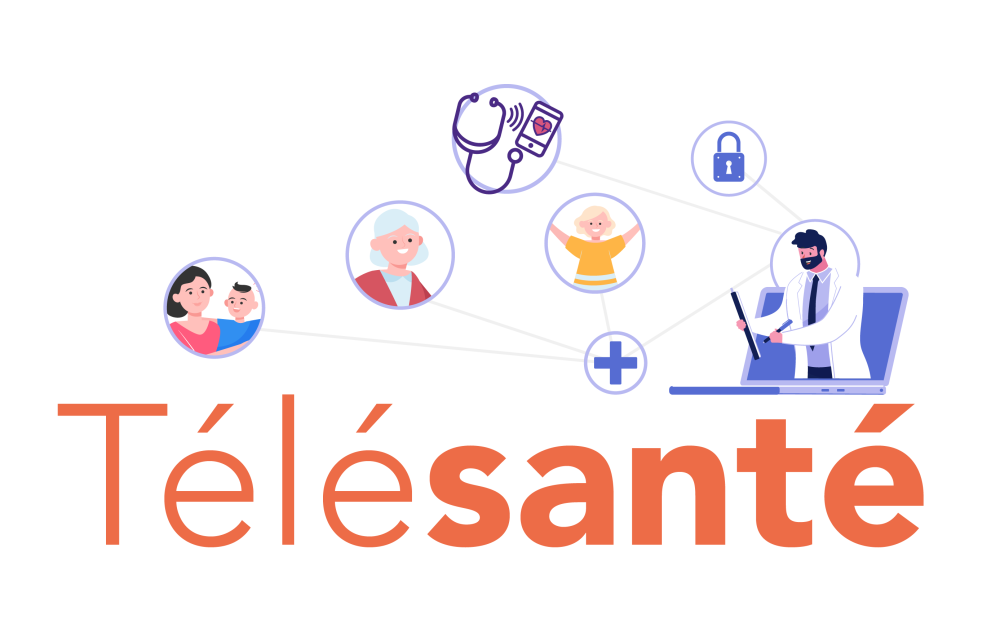 visuel télé santé CISSS du Bas-Saint-Laurent